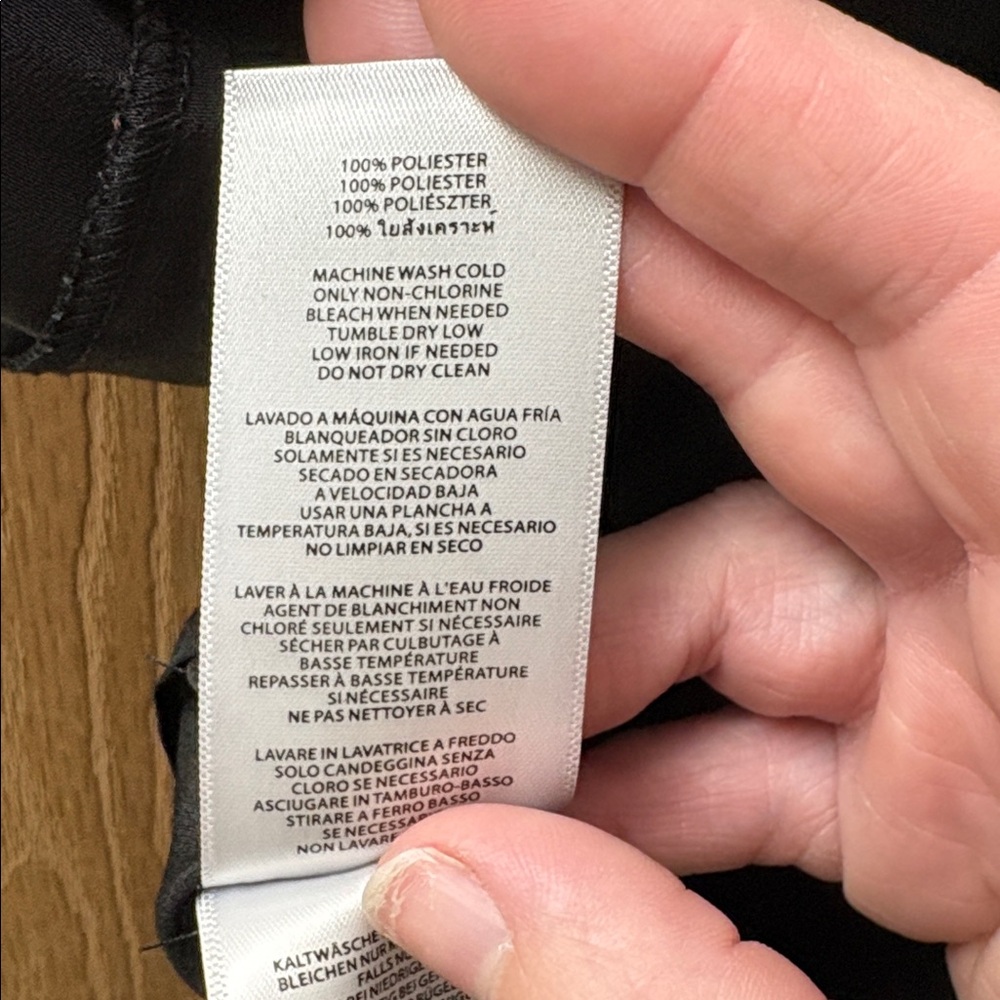 Michael Kors Black Dress Shirt - Picture 7 of 7